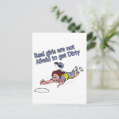 Schieben Postkarte (Stehend Vorderseite)