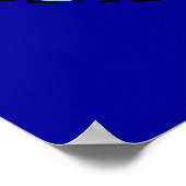 SCHIEBEN SIE AN! POSTER (Ecke)