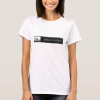 Schieben Sie, um T - Shirt zu entriegeln