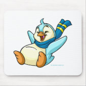 Schieben von blauem Bruce Mousepad (Vorne)