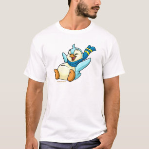 Schieben von blauem Bruce T-Shirt