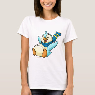 Schieben von blauem Bruce T-Shirt