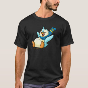 Schieben von blauem Bruce T-Shirt