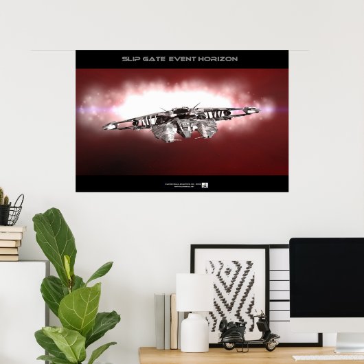 Schiebentor Poster (Heimbüro)