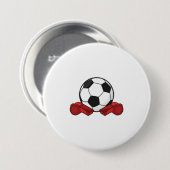 Schiedpfeifen & Fußball Button (Vorne & Hinten)