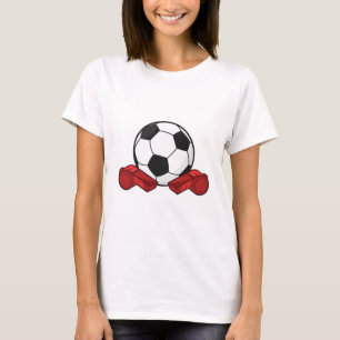Schiedpfeifen & Fußball T-Shirt