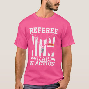 Schiedsrichter-Assistent in Aktion Sporttrainer T-Shirt