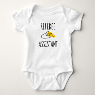 Schiedsrichter-Assistentin, Schiedsgeschenk, Schie Baby Strampler