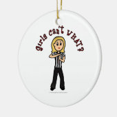 Schiedsrichter Keramik Ornament (Links)