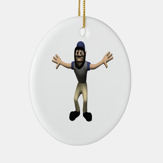 Schiedsrichter Keramikornament (Rechts)