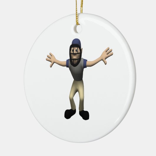 Schiedsrichter Keramikornament (Links)