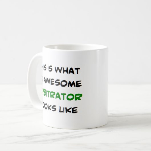 Schiedsrichter, phantastisch kaffeetasse (Vorderseite Links)