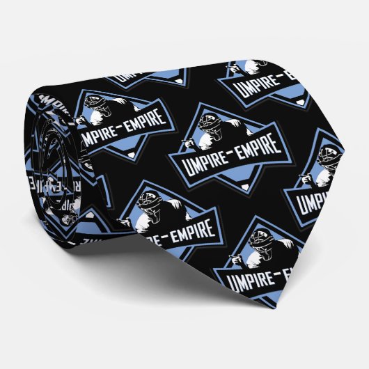 Schiedsrichter-Reich gemusterte Krawatte (Gerollt)