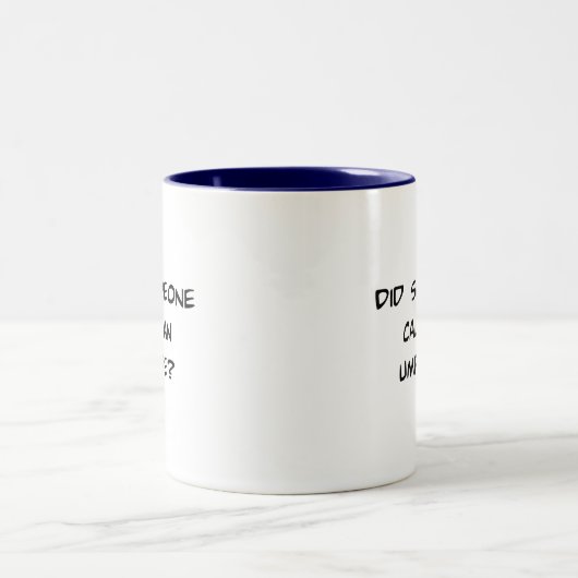 Schiedsrichter-Tasse Zweifarbige Tasse (Mittel)