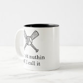 Schiedsrichter-Tasse Zweifarbige Tasse (Vorderseite Links)