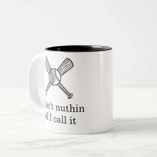 Schiedsrichter-Tasse Zweifarbige Tasse (Vorderseite Links)