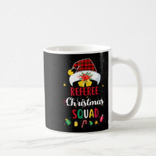 Schiedsrichter Weihnachtsmannschaft Santa Hut Umre Kaffeetasse