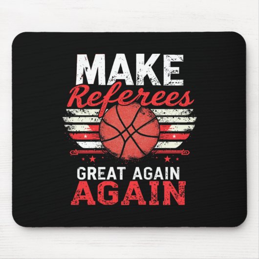 Schiedsrichter wieder groß1 mousepad (Vorne)