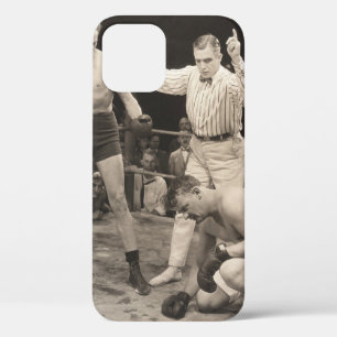 Schiedsrichter zählt über Boxer im Ringboxen, vint Case-Mate iPhone Hülle
