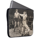 Schiedsrichterzählung im Ringboxen, Vintag Laptopschutzhülle (Vorne Rechts)