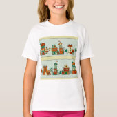 Schiefe Häuser T-Shirt (Vorderseite)