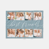 Schiefer | Best Friends Foto Collage Fleecedecke (Vorderseite (Horizontal))
