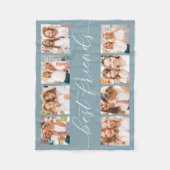 Schiefer | Best Friends Foto Collage Fleecedecke (Vorderseite)