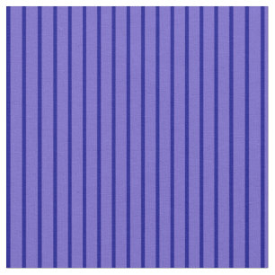 Schiefer Blau & Dunkelblau Lined/Streifenmuster Stoff
