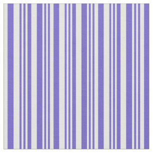 Schiefer Blau und Minzcreme farbige Linienmuster Stoff