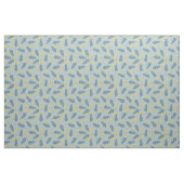 Schiefer-blaue Mäuse und gelber Käse hellblau Stoff (Fat Quarter (45,7 x 55,9 cm))