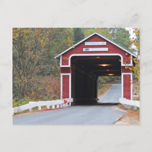 Schiefer Covered Bridge Postkarte
