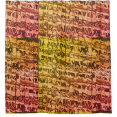 Schiefer Dusche Zuhause-Duschvorhang Duschvorhang (Vorderseite)