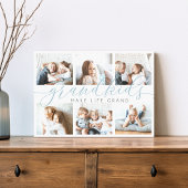 Schiefer | Großkinder machen Life Grand Foto Colla Leinwanddruck