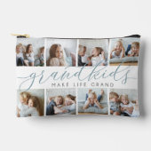 Schiefer | Großkinder machen Life Grand Foto Colla Zubehörtasche (Vorderseite)