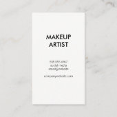 Schiefer | Moderne, stilvolle Visitenkarte (Rückseite)