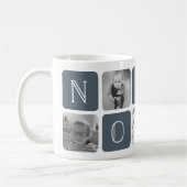 Schiefer | NONNO Großvater FotoCollage Kaffeetasse (Links)
