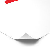 Schiefer Tesla-Logo Poster (Ecke)