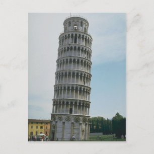Schiefer Turm in Pisa, Italien Postkarte