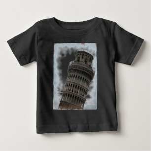 Schiefer Turm von Pisa Baby T-shirt