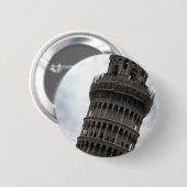 Schiefer Turm von Pisa Button (Vorne & Hinten)