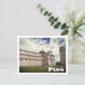 Schiefer Turm von Pisa europe Reisefotografie Postkarte (Stehend Vorderseite)