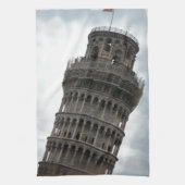 Schiefer Turm von Pisa Handtuch (Vertikal)
