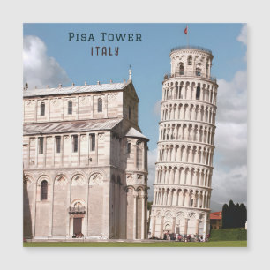Schiefer Turm von Pisa Italien Europa Reise Magnetkarte