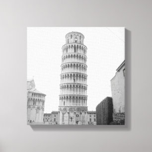 Schiefer Turm von Pisa Leinwanddruck