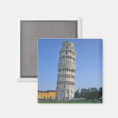 Schiefer Turm von Pisa Magnet (Vorderseite/Rückseite)