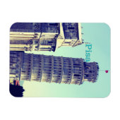 Schiefer Turm von Pisa Magnet (Horizontal)