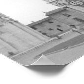 Schiefer Turm von Pisa Poster (Ecke)