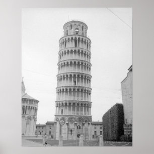 Schiefer Turm von Pisa Poster