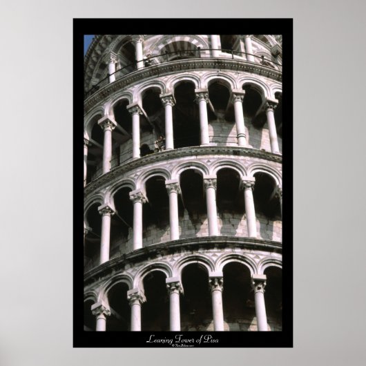 Schiefer Turm von Pisa | Poster (Vorne)