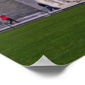 Schiefer Turm von Pisa Poster (Ecke)